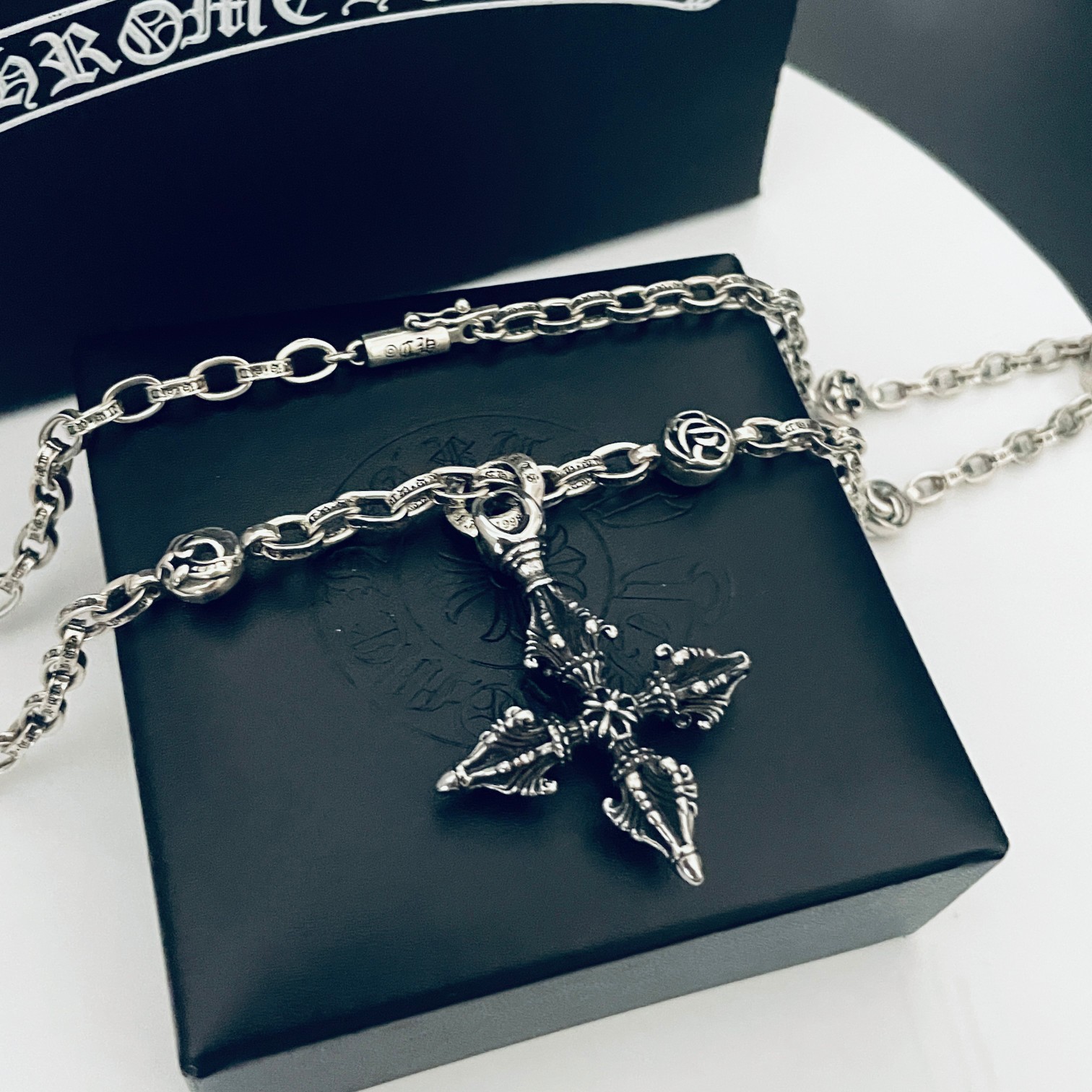 【Chrome Hearts】ネックレス、新しいネックレス万能シンプルファッションオーナメント-BRAND OFF