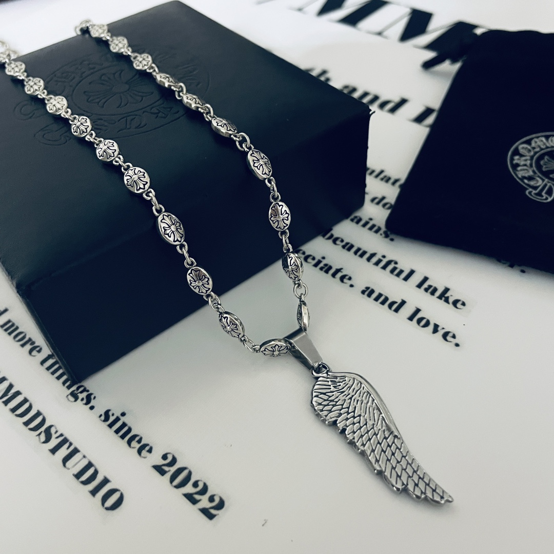 【CHROME HEARTS】ネックレス、新しいネックレス万能シンプルファッションオーナメント-BRAND OFF
