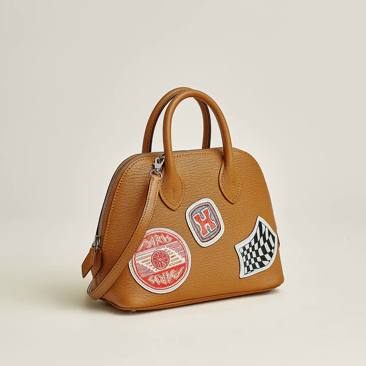 【HERMES】エルメス Bolide 1923 ミニ ピケコレ ハンドバッグ-BRAND OFF