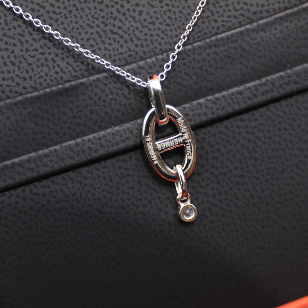 【2026】【HERMES 】ネックレス、新しいネックレス万能シンプルファッションオーナメント-BRAND OFF