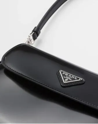 【prada】クレオ-ブラッシュドレザー-ショルダーバッグ-BRAND OFF