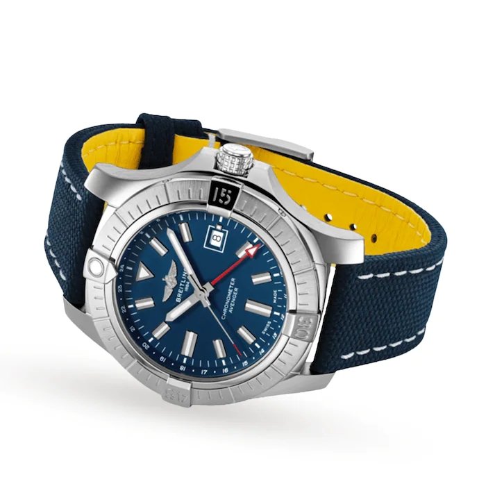 ブライトリング アベンジャー GMT 45  ブルー ダイヤル ウォッチ A32395101C1X2-BRAND OFF