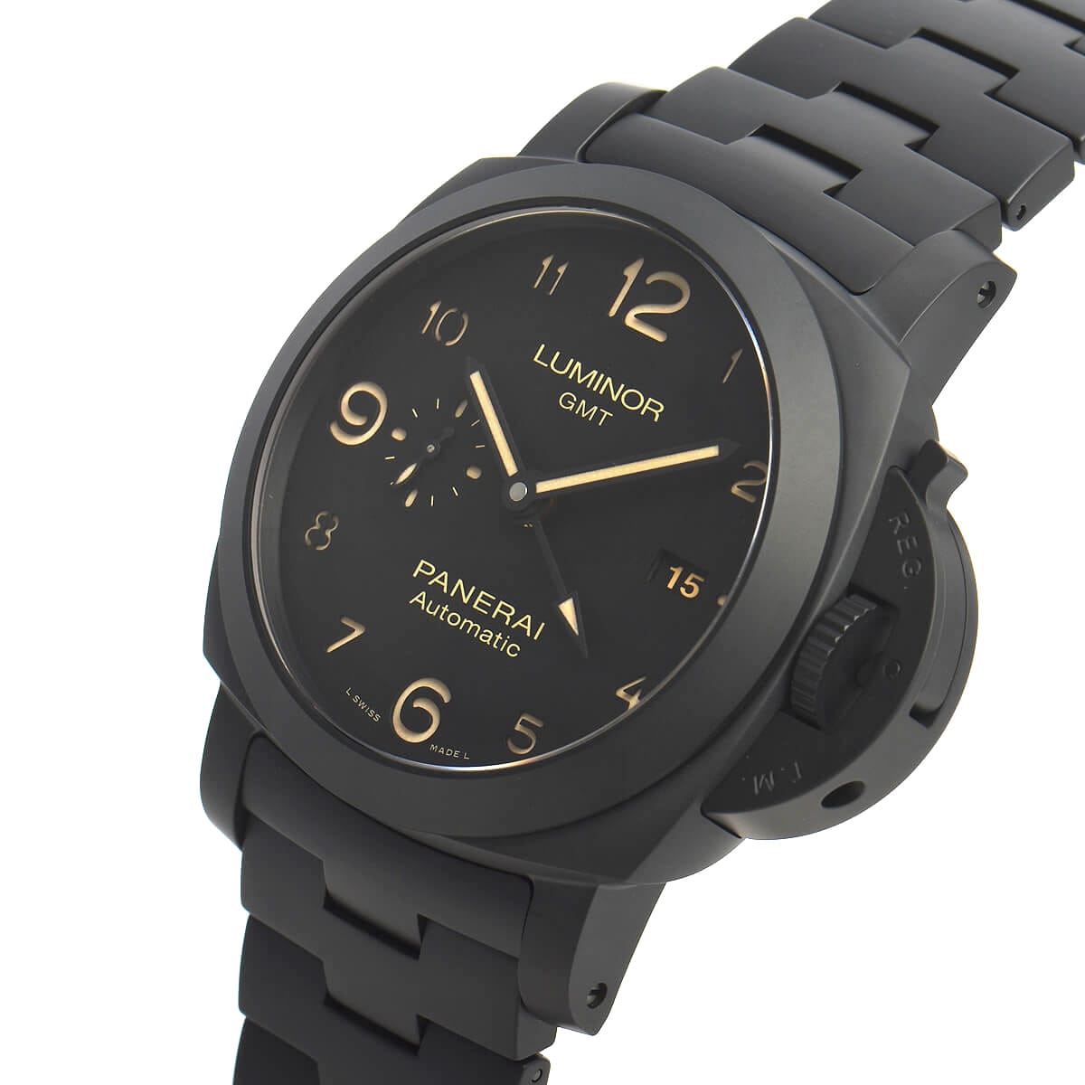 パネライ トゥットネロ ルミノール GMT PAM01438-BRAND OFF