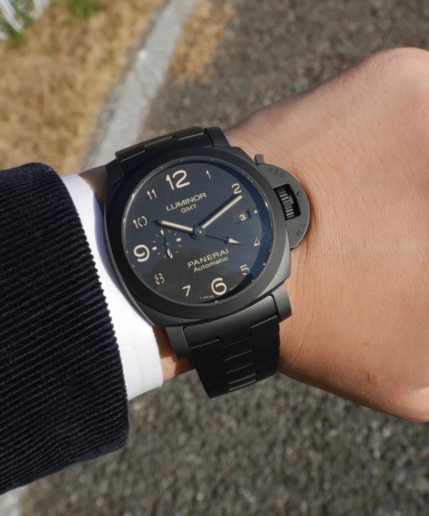 パネライ トゥットネロ ルミノール GMT PAM01438-BRAND OFF