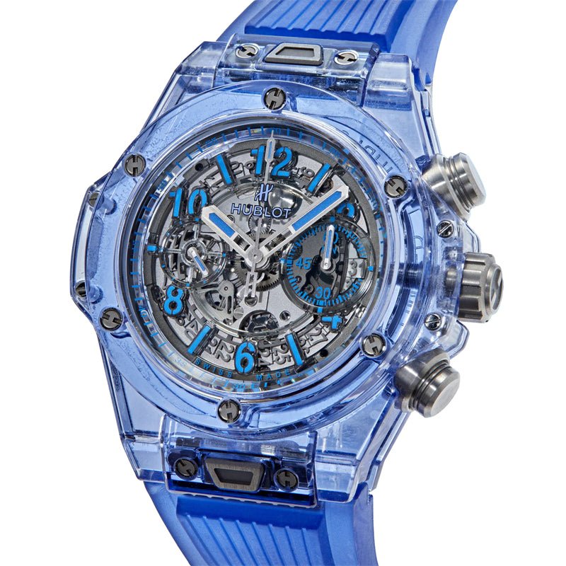 ウブロ（HUBLOT）ビッグバン ウニコ ブルーサファイア 411.JL.4809.RT 世界限定250本-BRAND OFF