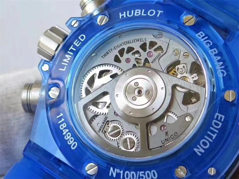 ウブロ（HUBLOT）ビッグバン ウニコ ブルーサファイア 411.JL.4809.RT 世界限定250本-BRAND OFF