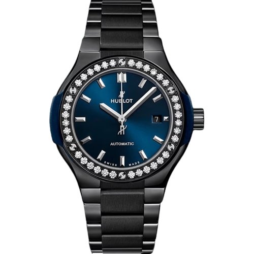 ウブロ HUBLOT クラシックフュージョン ブラック マジック ブレスレット ダイヤモンド 585.CM.1470.CM.1204-BRAND OFF