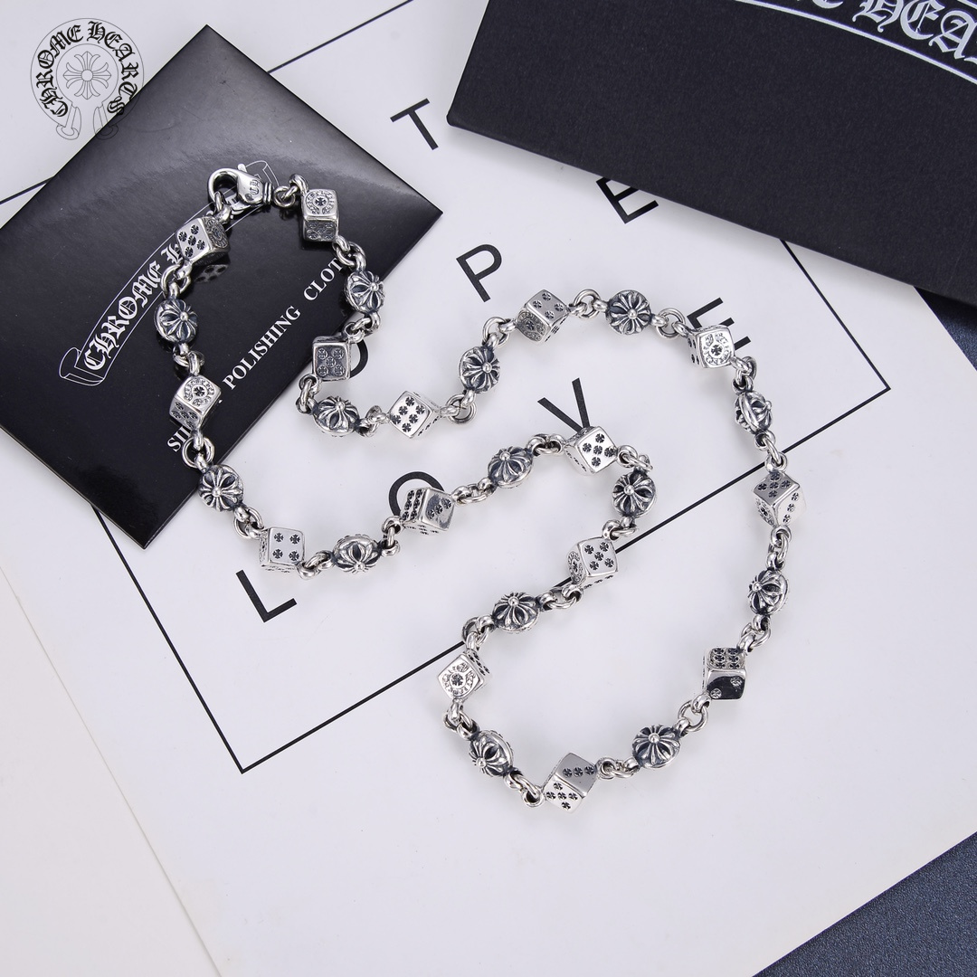 【Chrome Hearts】ネックレス、新しいネックレス万能シンプルファッションオーナメント-BRAND OFF