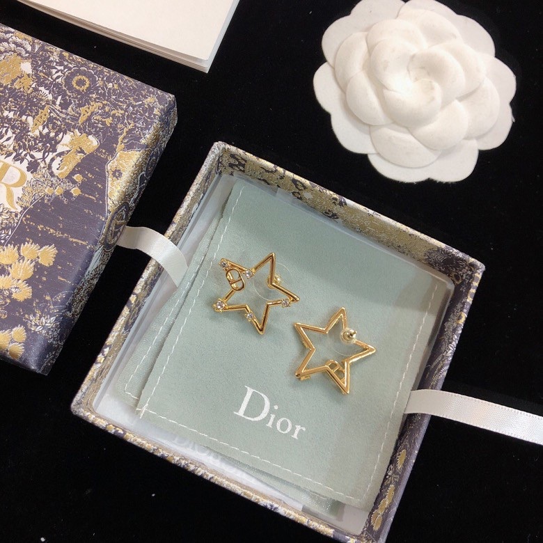 【DIOR】ディオール  ファッションスタイルのイヤリング-BRAND OFF
