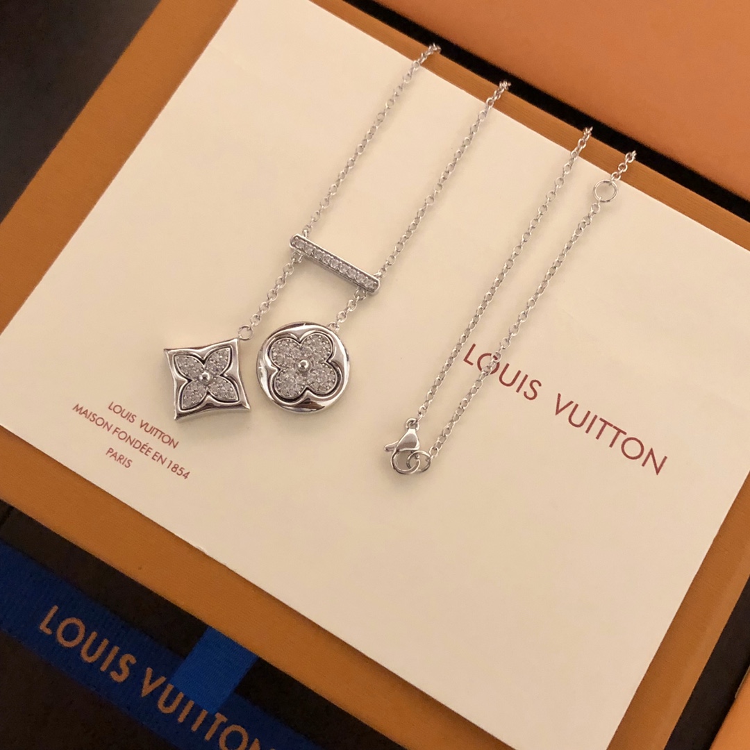 【2026】LV【 LOUIS VUITTON】ネックレス、新しいネックレス万能シンプルファッションオーナメント-BRAND OFF