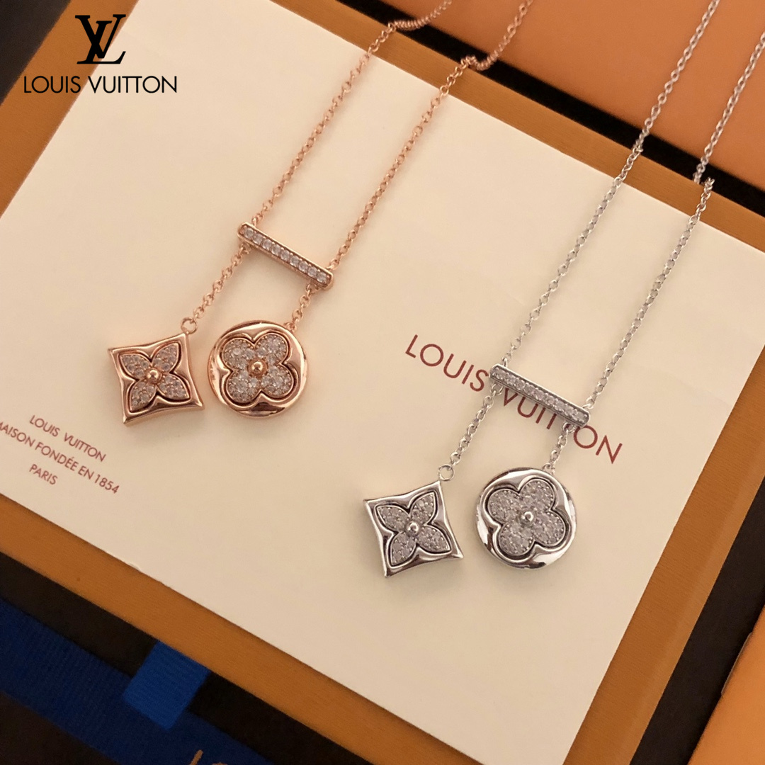 【2026】LV【 LOUIS VUITTON】ネックレス、新しいネックレス万能シンプルファッションオーナメント-BRAND OFF