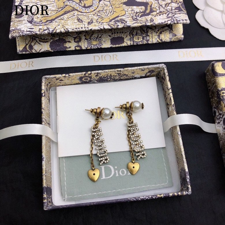【DIOR】ディオール  ファッションスタイルのイヤリング-BRAND OFF