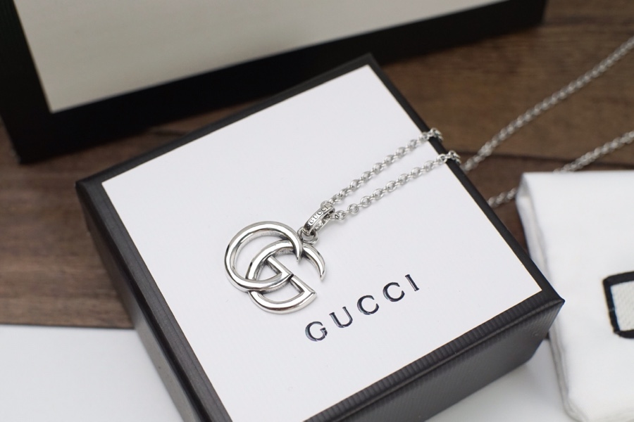 【GUCCI】ネックレス、新しいネックレス万能シンプルファッションオーナメント-BRAND OFF