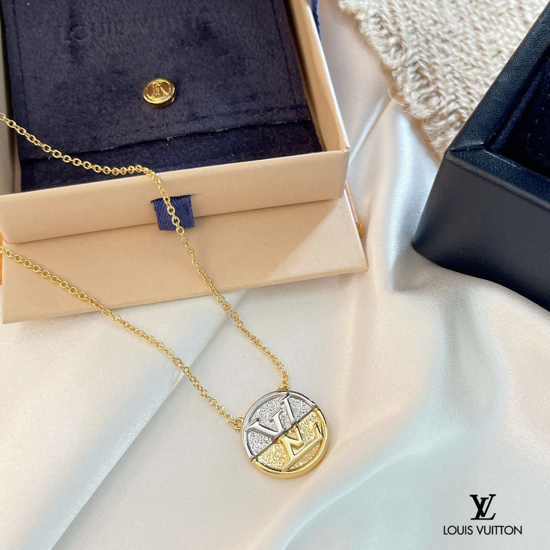 【2026】【LOUIS VUITTON】ネックレス、新しいネックレス万能シンプルファッションオーナメント-BRAND OFF