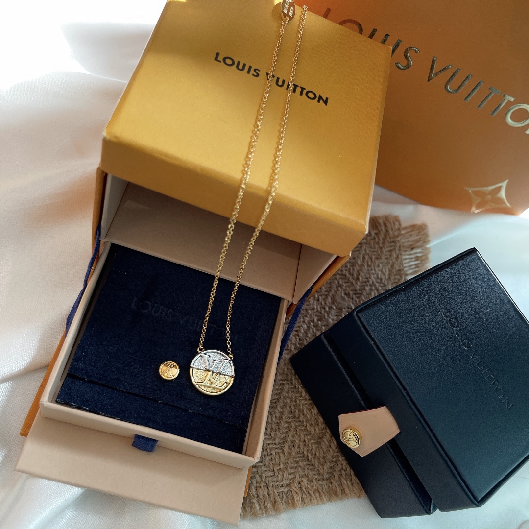 【2026】【LOUIS VUITTON】ネックレス、新しいネックレス万能シンプルファッションオーナメント-BRAND OFF