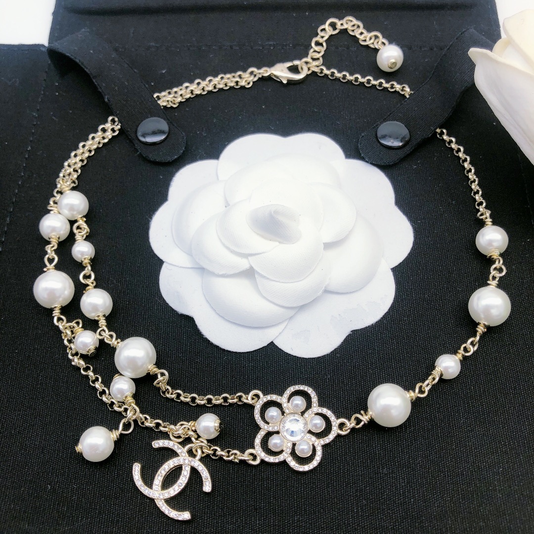【2026】【CHANEL】ネックレス、新しいネックレス万能シンプルファッションオーナメント-BRAND OFF