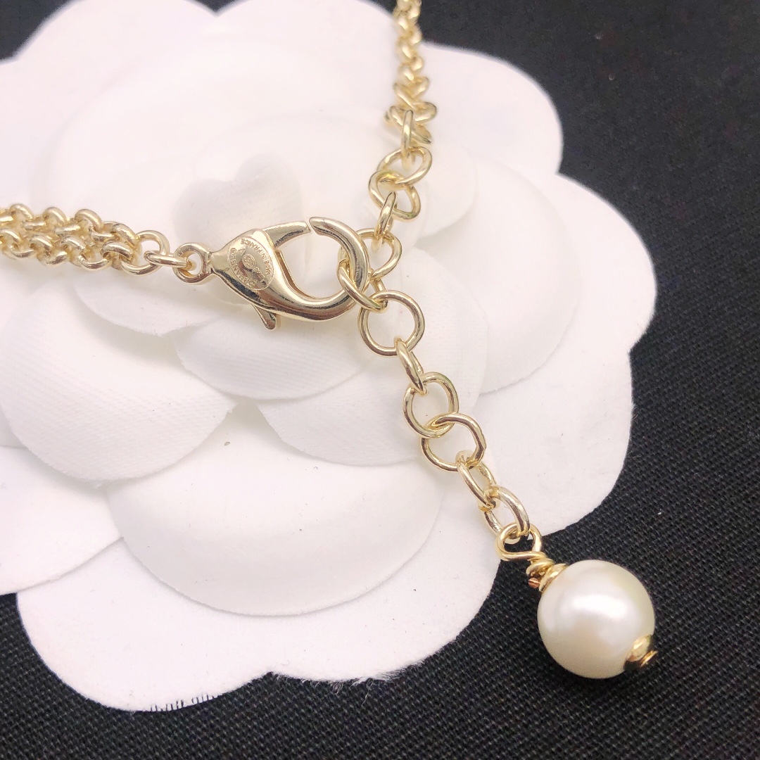 【2026】【CHANEL】ネックレス、新しいネックレス万能シンプルファッションオーナメント-BRAND OFF