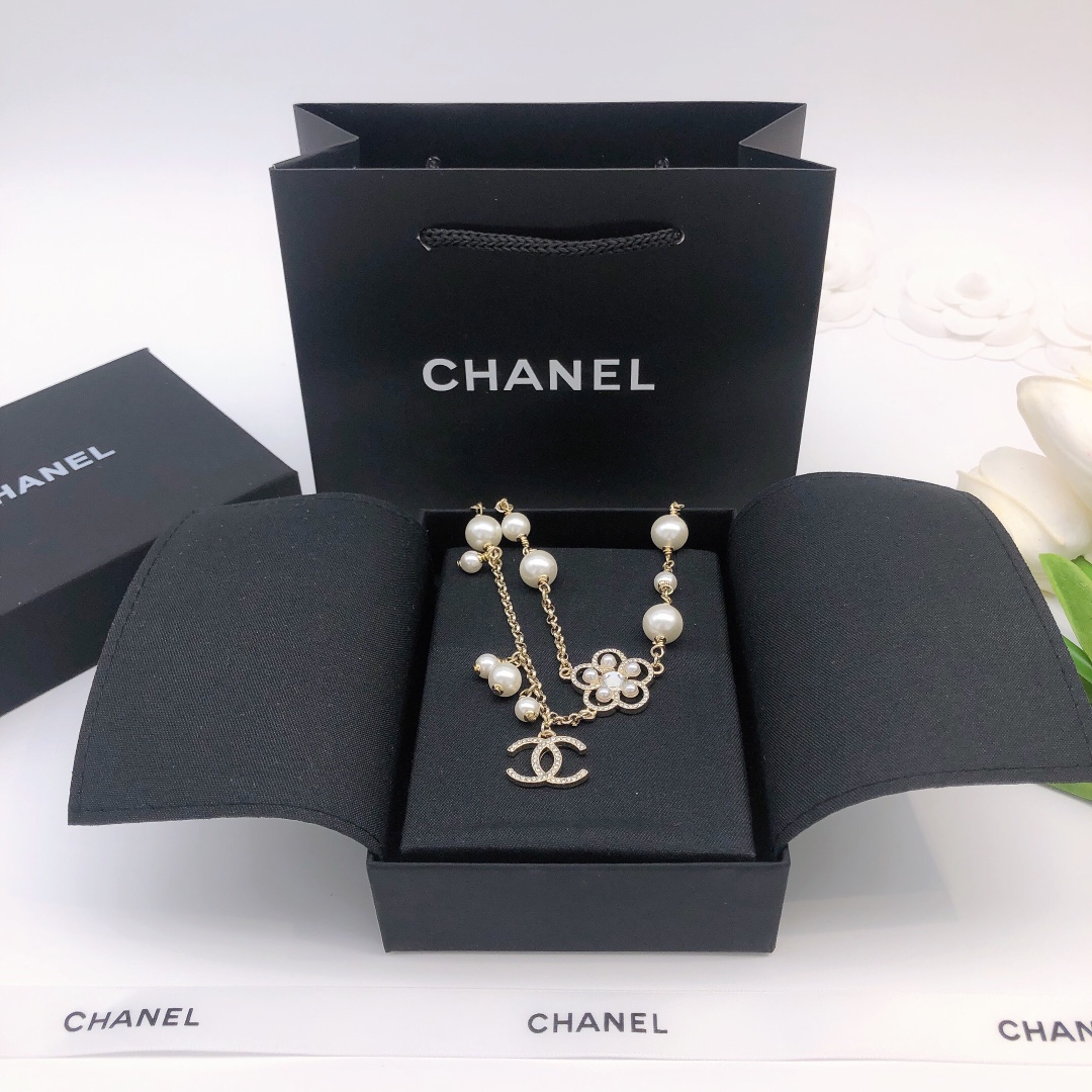 【2026】【CHANEL】ネックレス、新しいネックレス万能シンプルファッションオーナメント-BRAND OFF