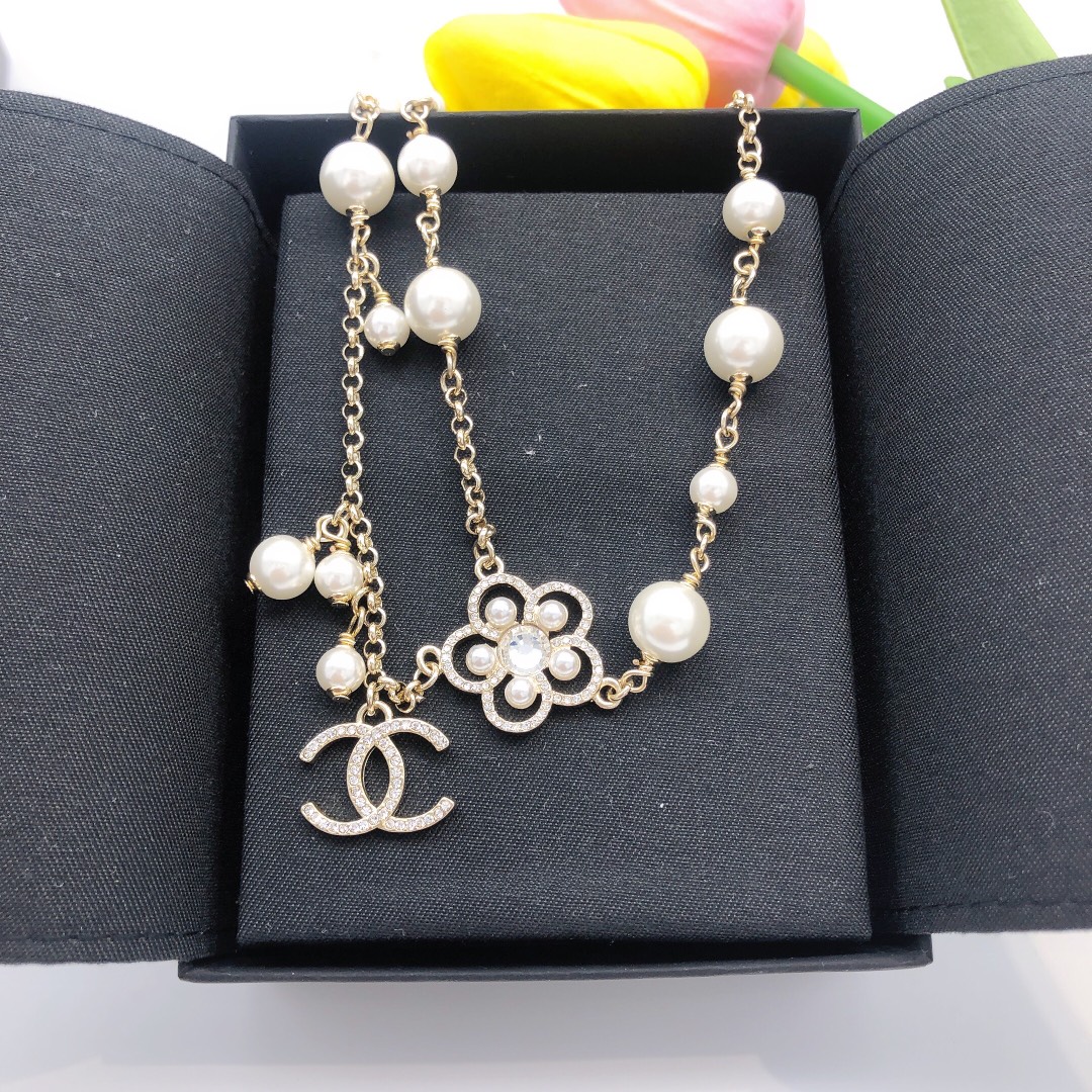 【2026】【CHANEL】ネックレス、新しいネックレス万能シンプルファッションオーナメント-BRAND OFF