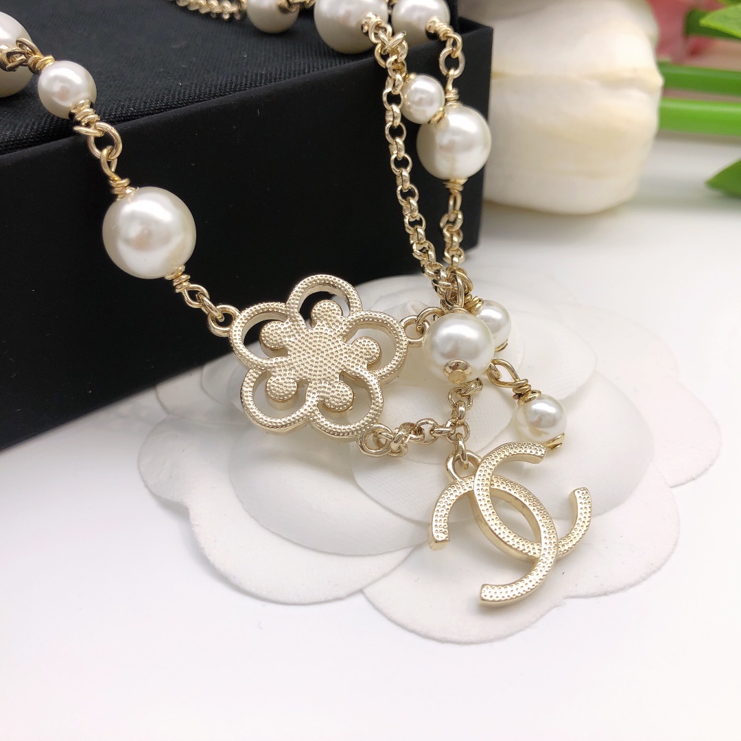【2026】【CHANEL】ネックレス、新しいネックレス万能シンプルファッションオーナメント-BRAND OFF