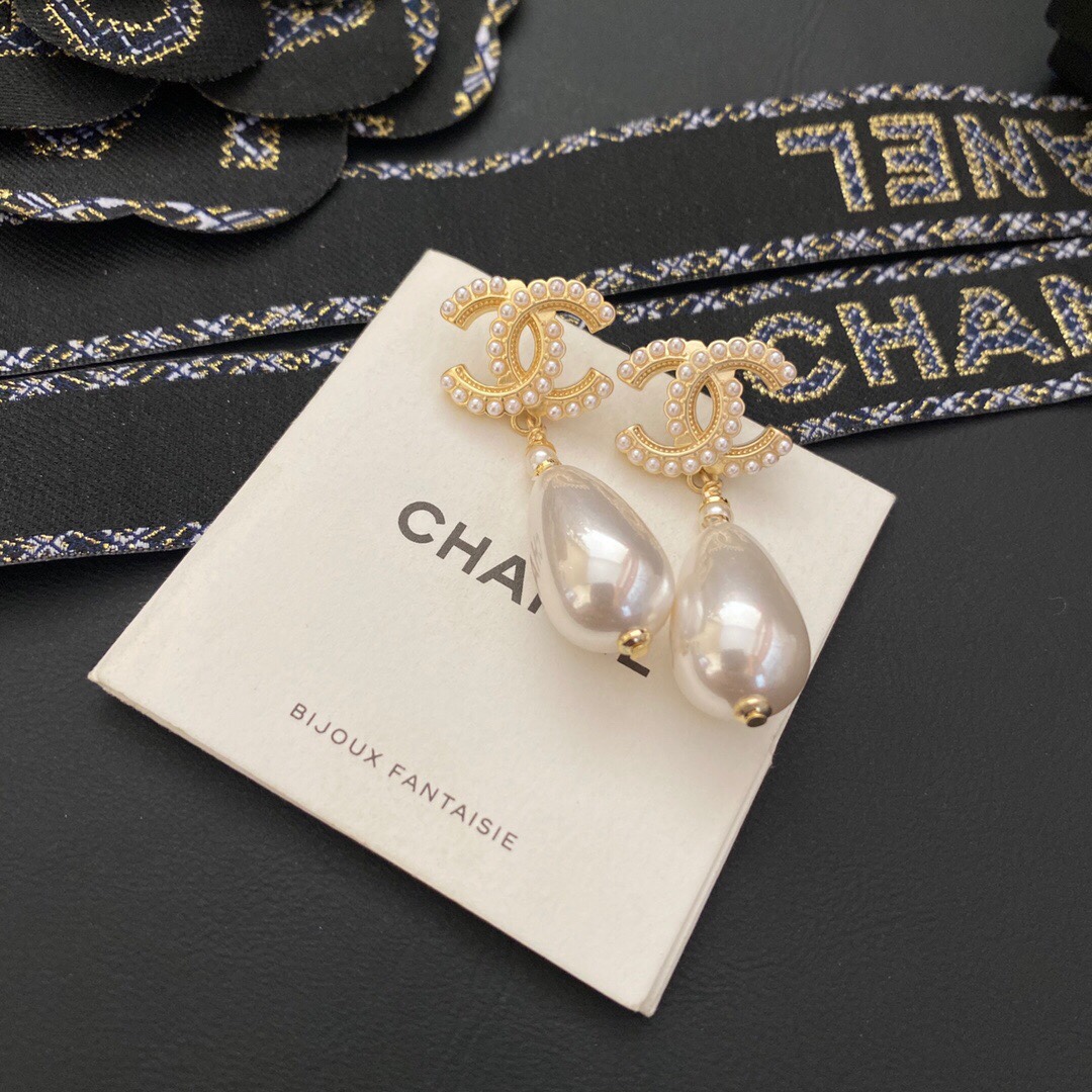 【2026】【CHANEL】シャネル  ファッションスタイルのイヤリング-BRAND OFF