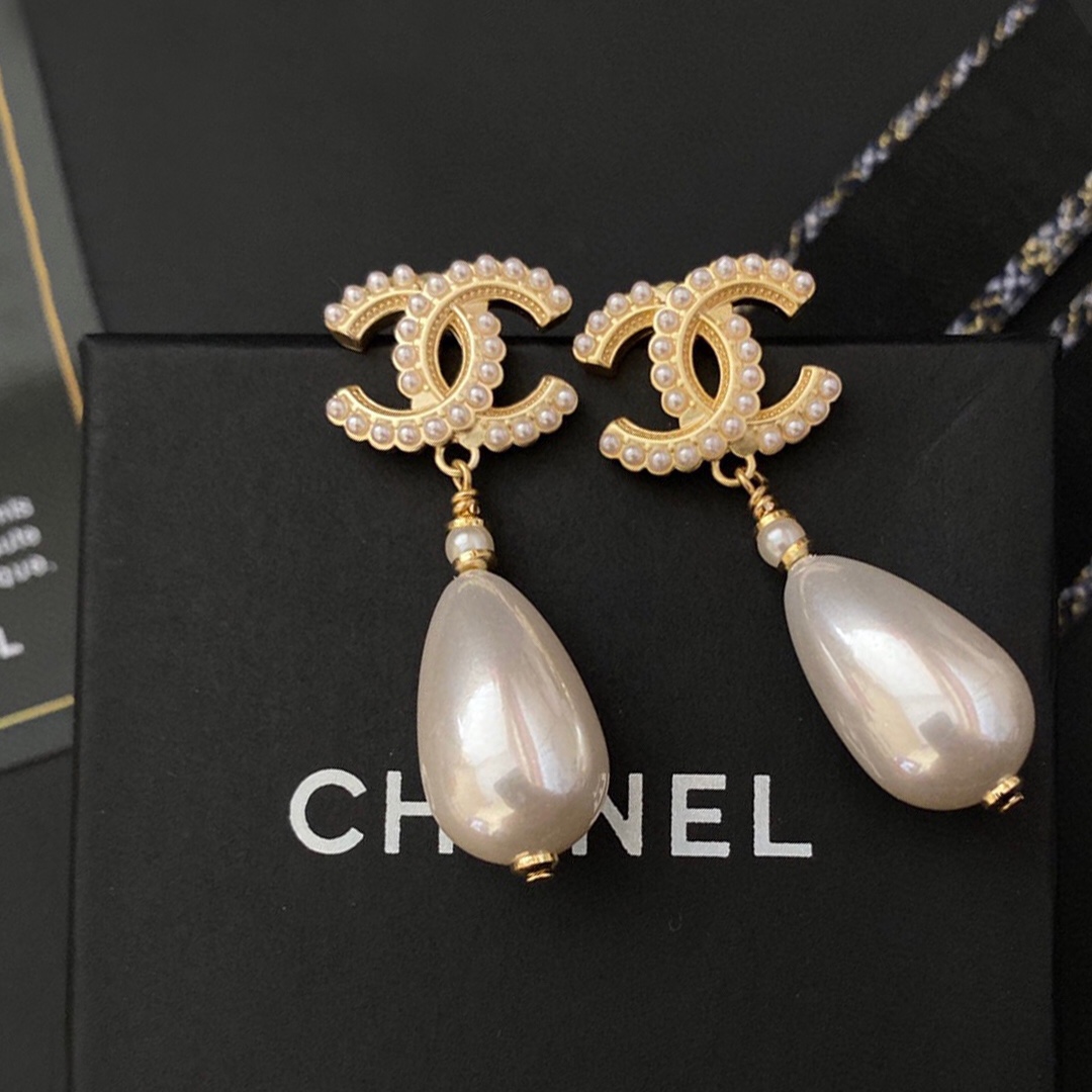 【2026】【CHANEL】シャネル  ファッションスタイルのイヤリング-BRAND OFF