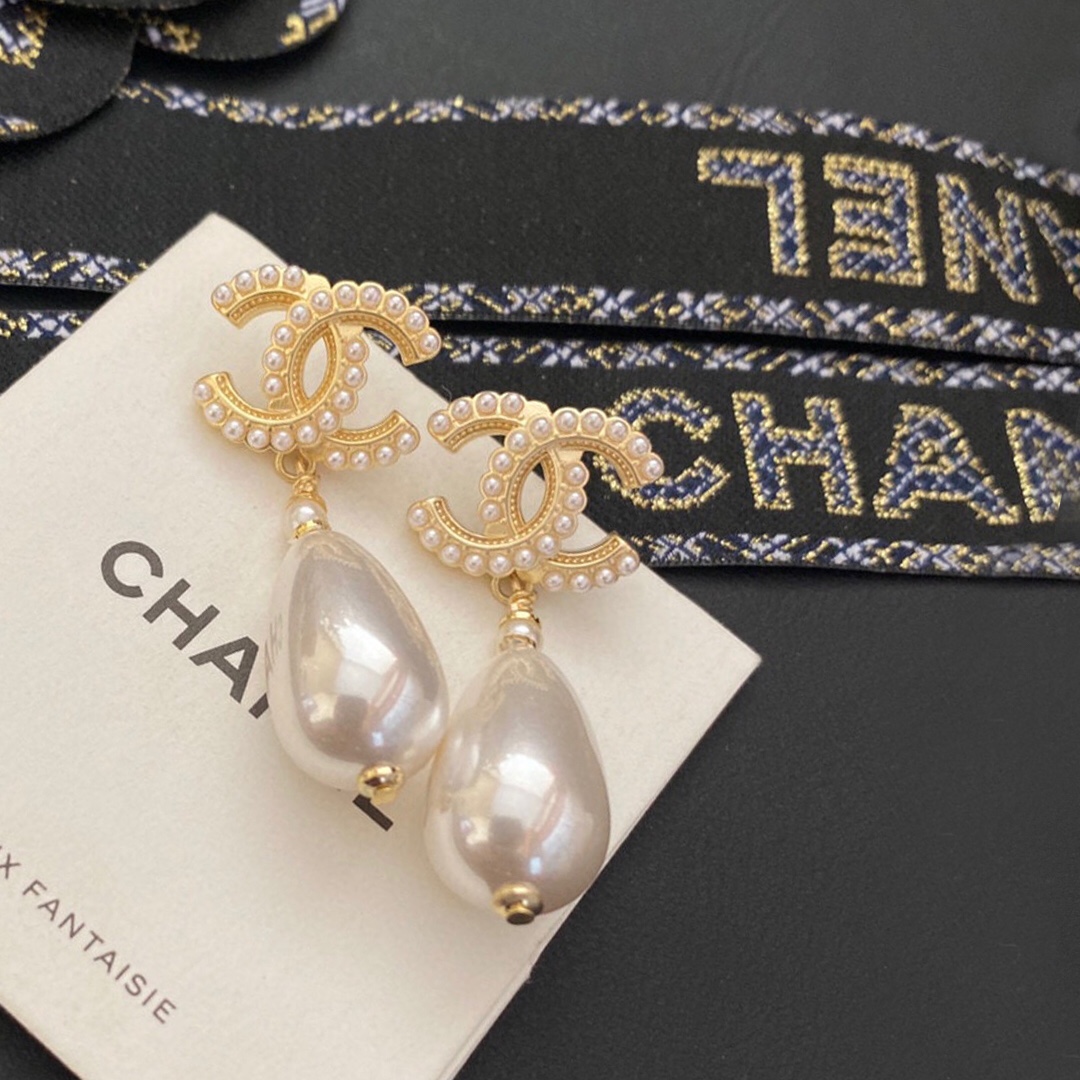 【2026】【CHANEL】シャネル  ファッションスタイルのイヤリング-BRAND OFF