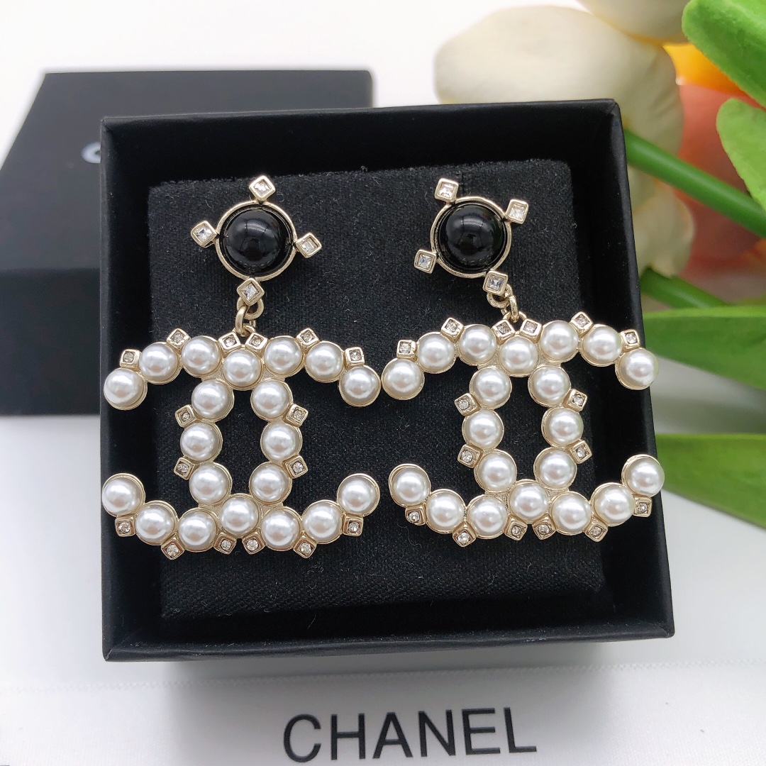 【2026】【CHANEL】シャネル  ファッションスタイルのイヤリング-BRAND OFF