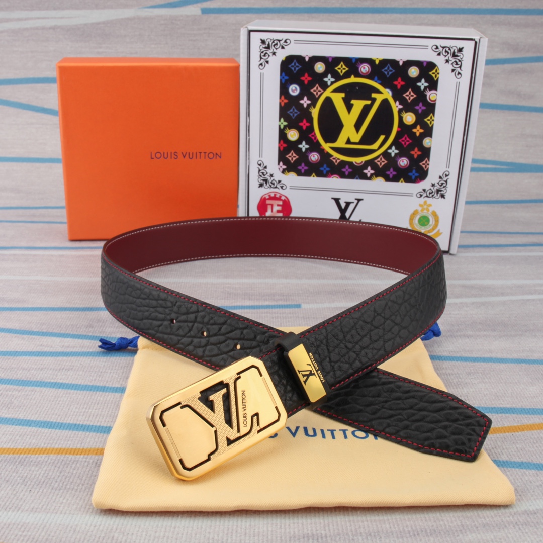 LV【LOUIS VUITTON】(ルイヴィトン) 3.8cmベルト メンズ  240903-BRAND OFF