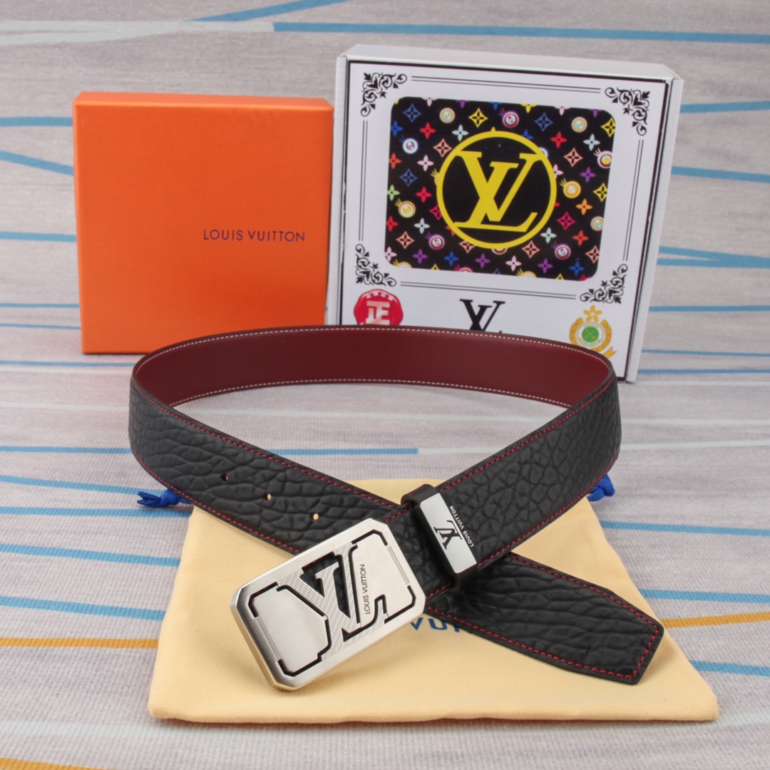 LV【LOUIS VUITTON】(ルイヴィトン) 3.8cmベルト メンズ  240903-BRAND OFF