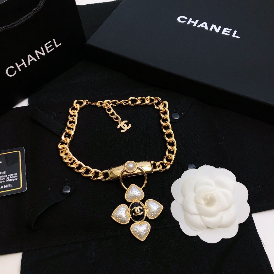 【CHANEL】ネックレス、新しいネックレス万能シンプルファッションオーナメント  240814-BRAND OFF