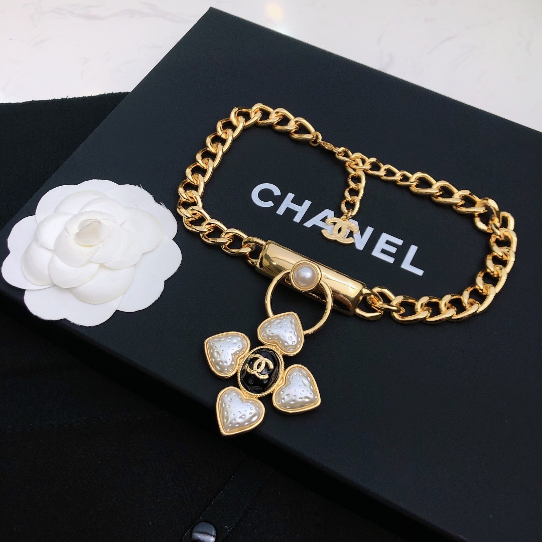 【CHANEL】ネックレス、新しいネックレス万能シンプルファッションオーナメント  240814-BRAND OFF