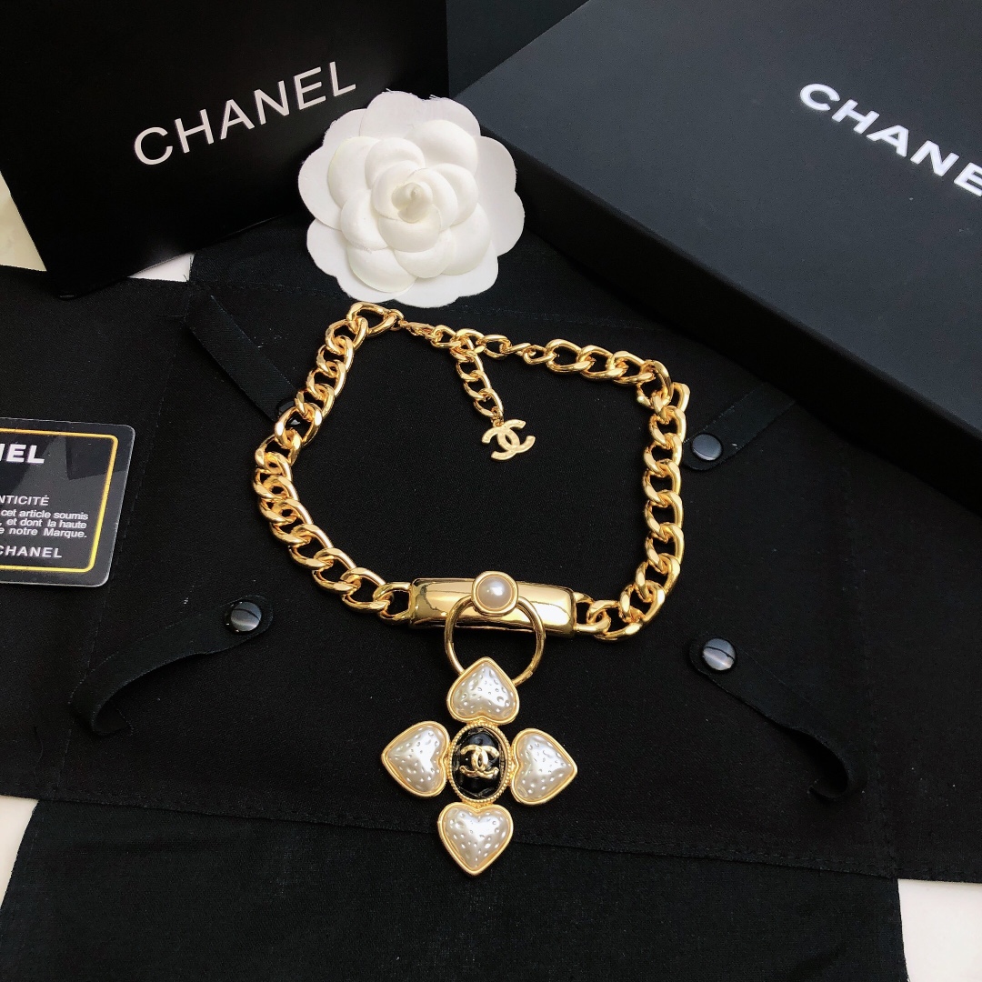 【CHANEL】ネックレス、新しいネックレス万能シンプルファッションオーナメント  240814-BRAND OFF
