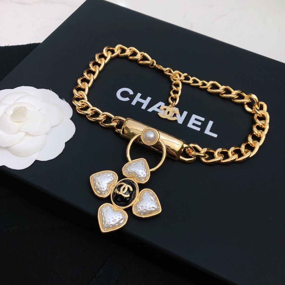 【CHANEL】ネックレス、新しいネックレス万能シンプルファッションオーナメント  240814-BRAND OFF