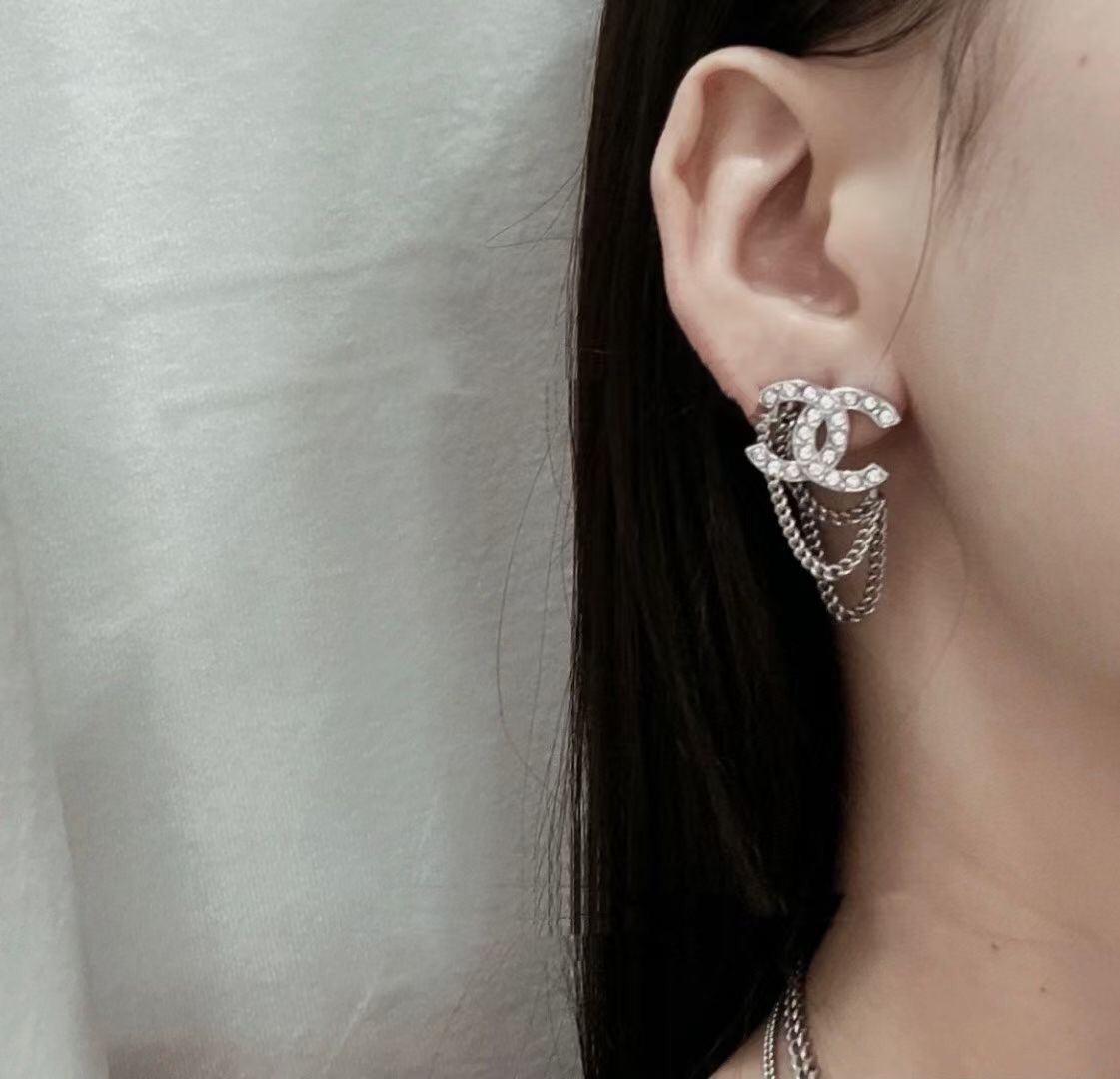 【2026】【CHANEL 】 シャネル   ファッションスタイルのイヤリング-BRAND OFF