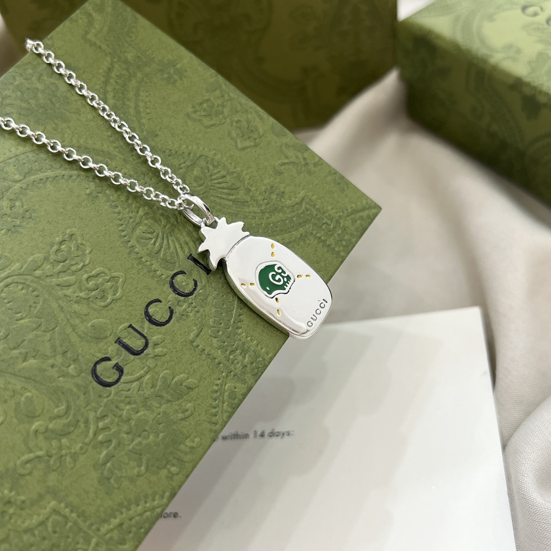 【GUCCI】ネックレス、新しいネックレス万能シンプルファッションオーナメント241015-BRAND OFF