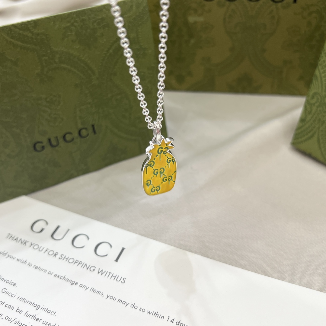 【GUCCI】ネックレス、新しいネックレス万能シンプルファッションオーナメント241015-BRAND OFF