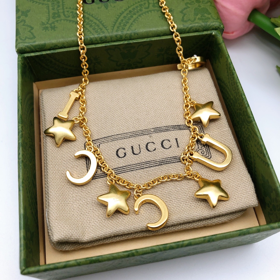 【2026】【GUCCI】ネックレス、新しいネックレス万能シンプルファッションオーナメント-BRAND OFF