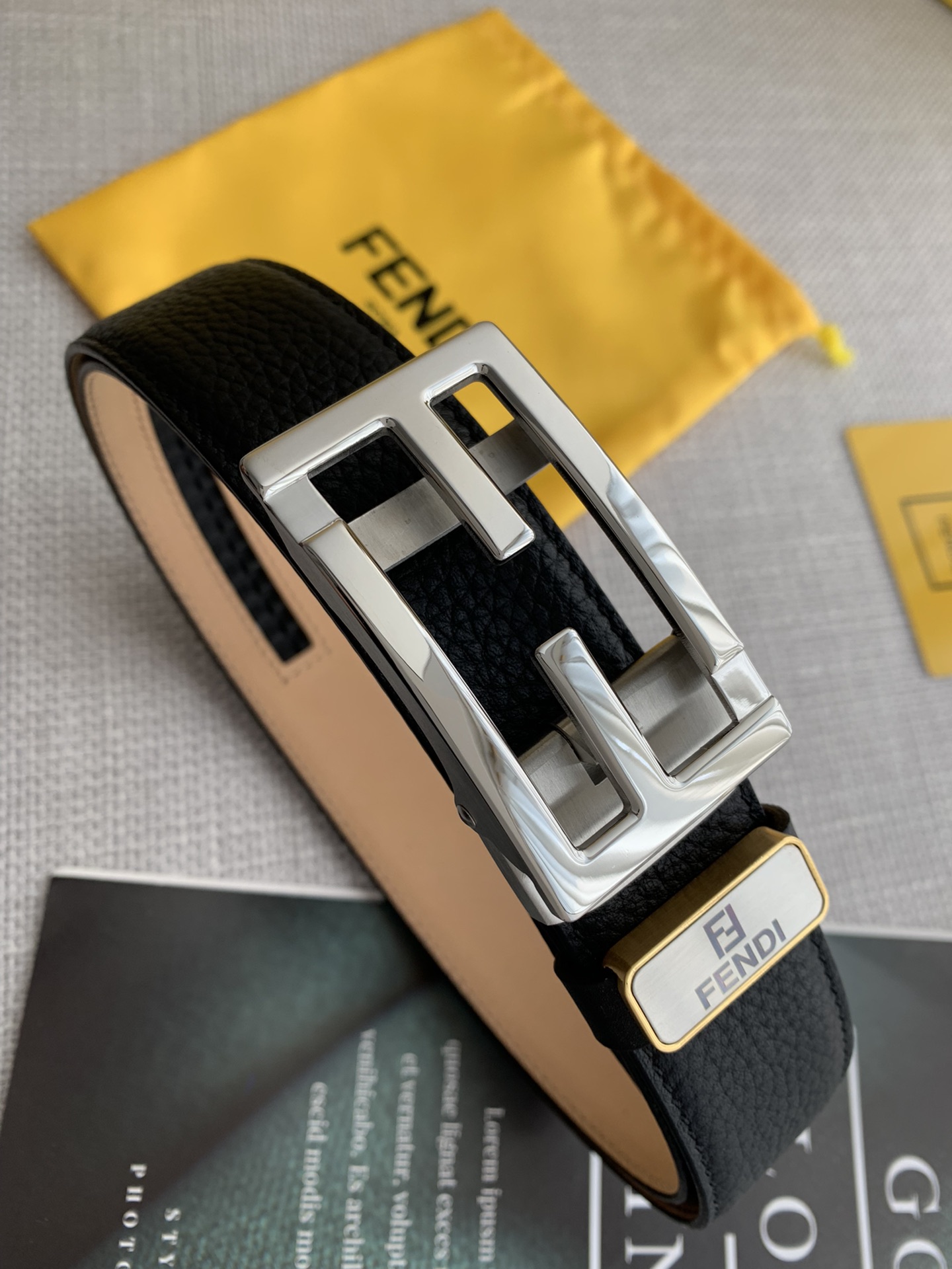 【2026】【FENDI】(フェンディ) 3.5cm   ベルト メンズ-BRAND OFF