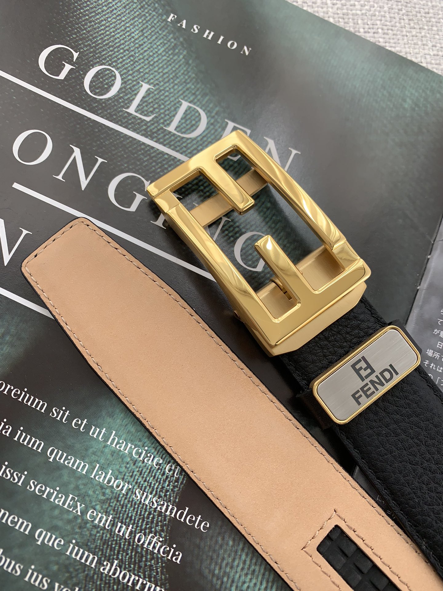 【2026】【FENDI】(フェンディ) 3.5cm   ベルト メンズ-BRAND OFF
