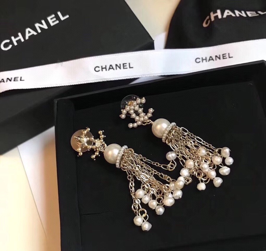 【CHANEL 】 シャネル   ファッションスタイルのイヤリング-BRAND OFF