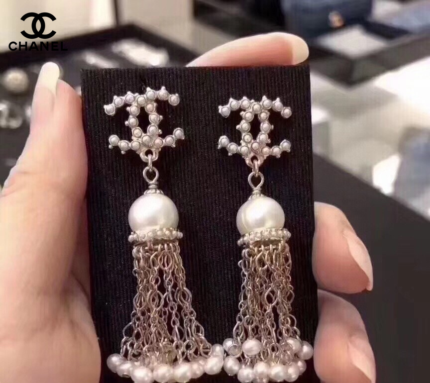【CHANEL 】 シャネル   ファッションスタイルのイヤリング-BRAND OFF