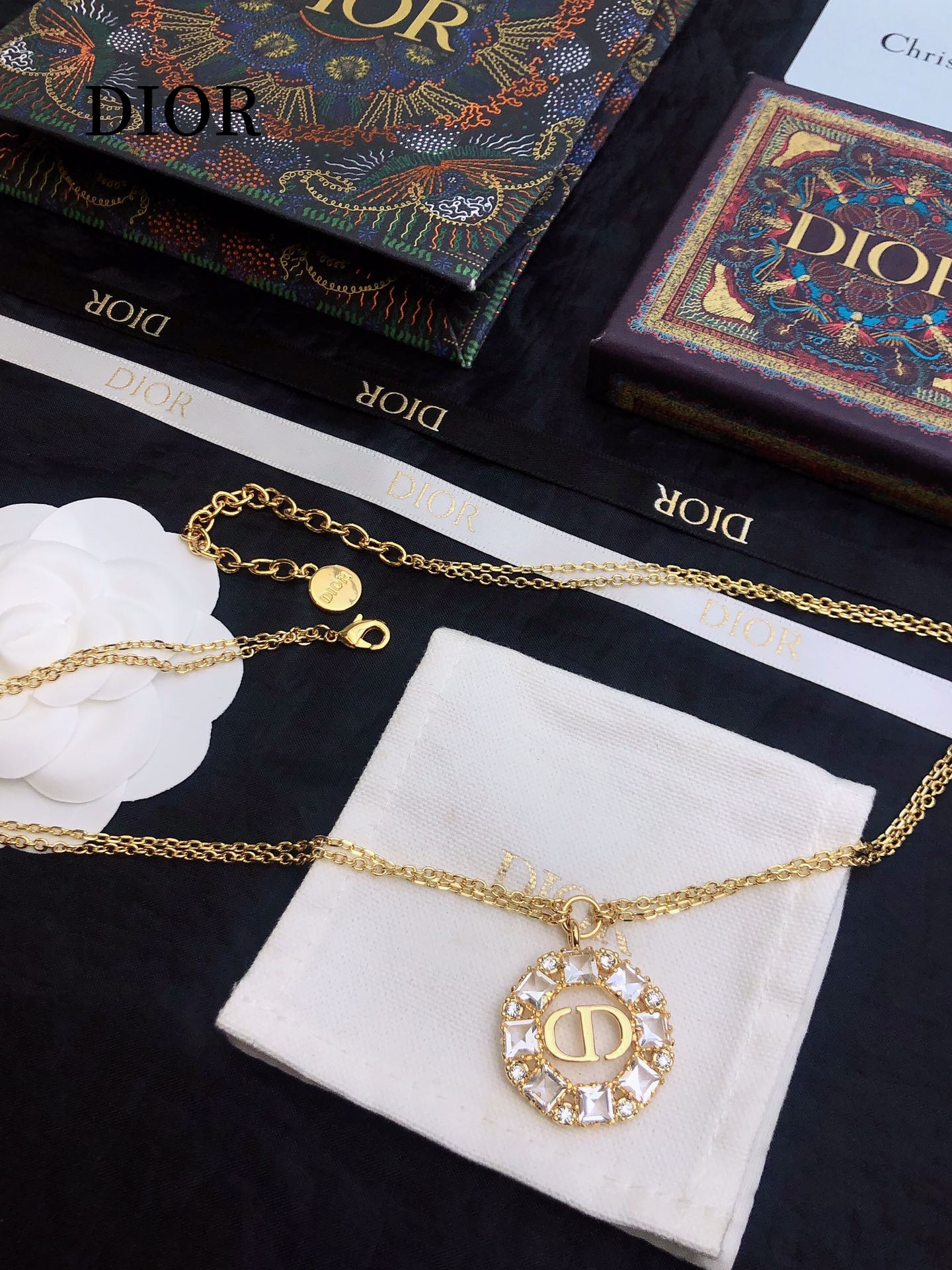 【2026】【DIOR】ネックレス、新しいネックレス万能シンプルファッションオーナメント-BRAND OFF