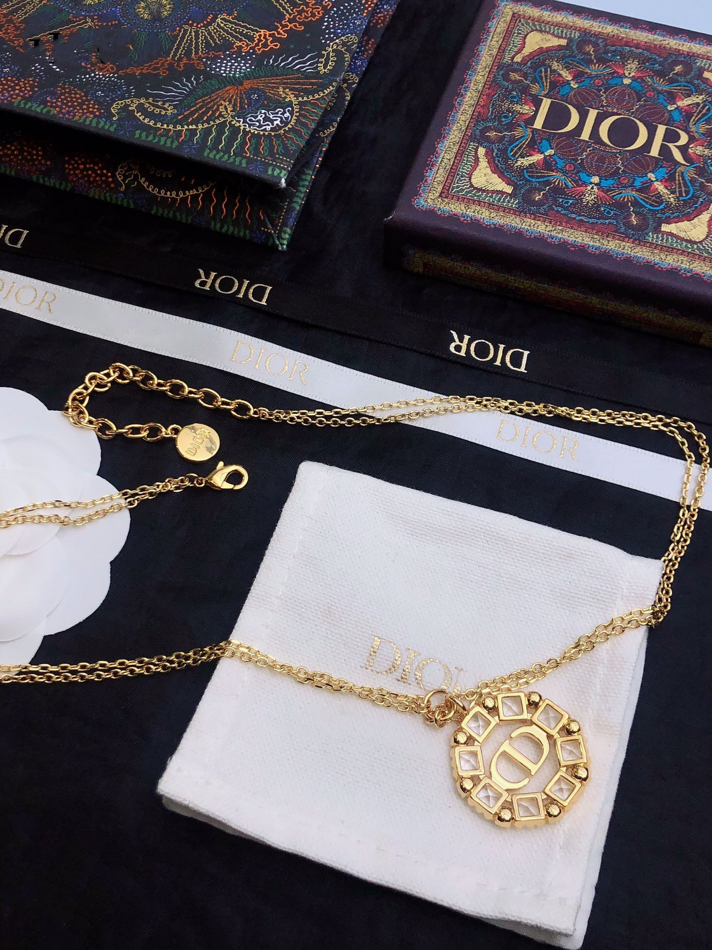 【2026】【DIOR】ネックレス、新しいネックレス万能シンプルファッションオーナメント-BRAND OFF