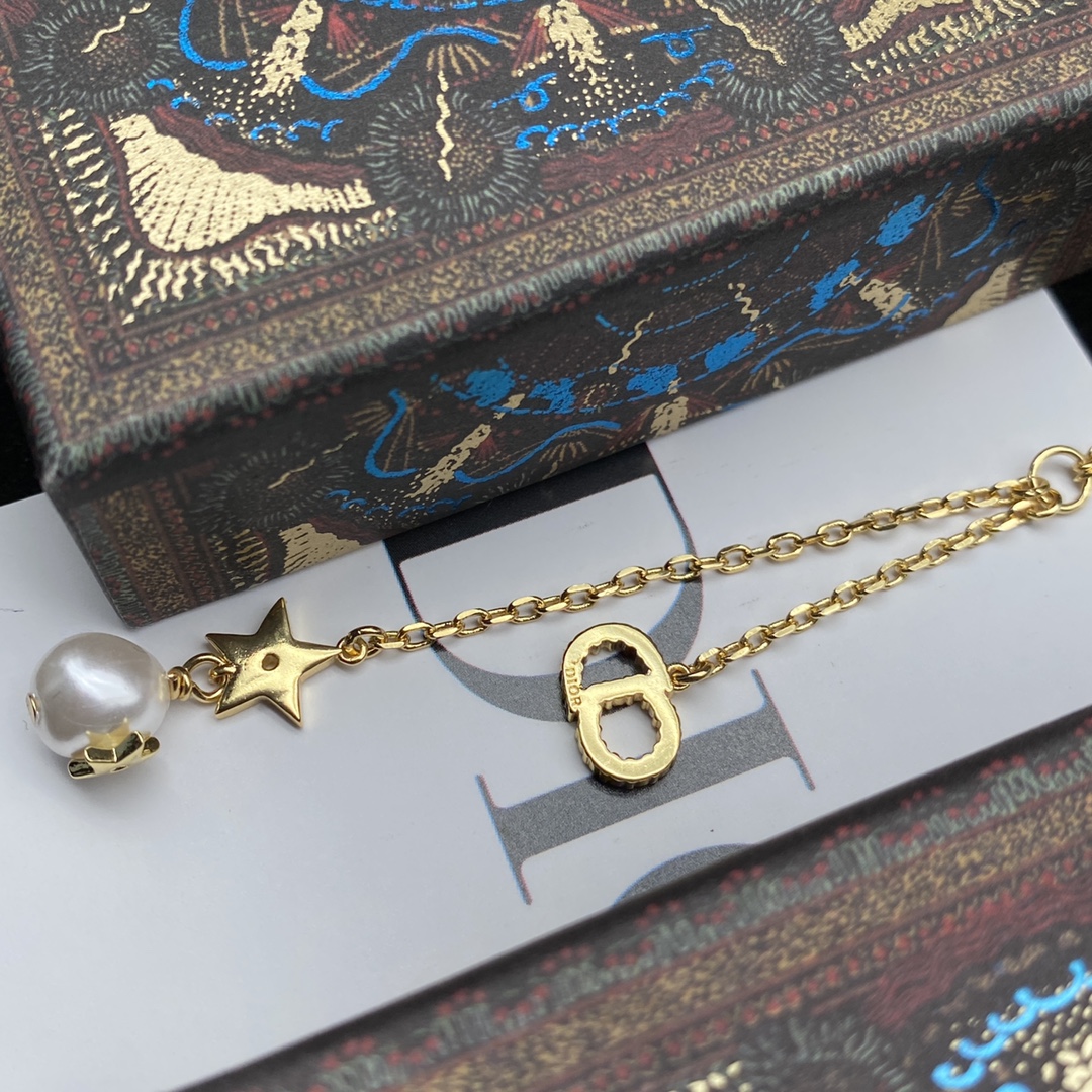 【DIOR】ネックレス、新しいネックレス万能シンプルファッションオーナメント-BRAND OFF