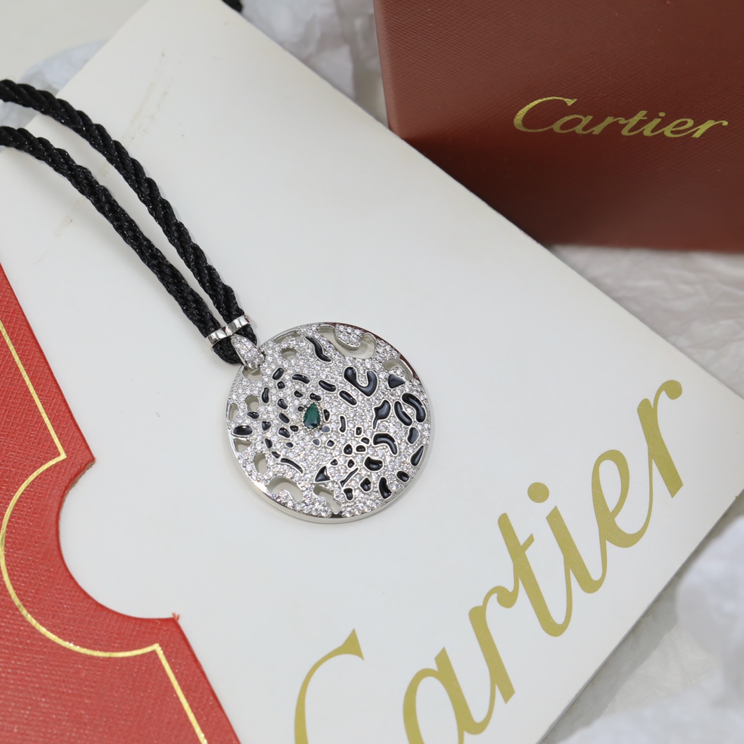【CARTIER】ネックレス、新しいネックレス万能シンプルファッションオーナメント-BRAND OFF