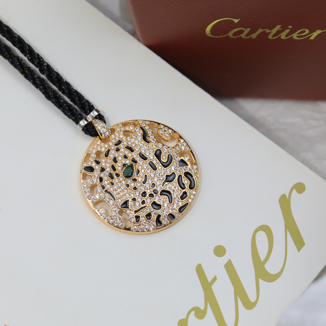 【CARTIER】ネックレス、新しいネックレス万能シンプルファッションオーナメント-BRAND OFF