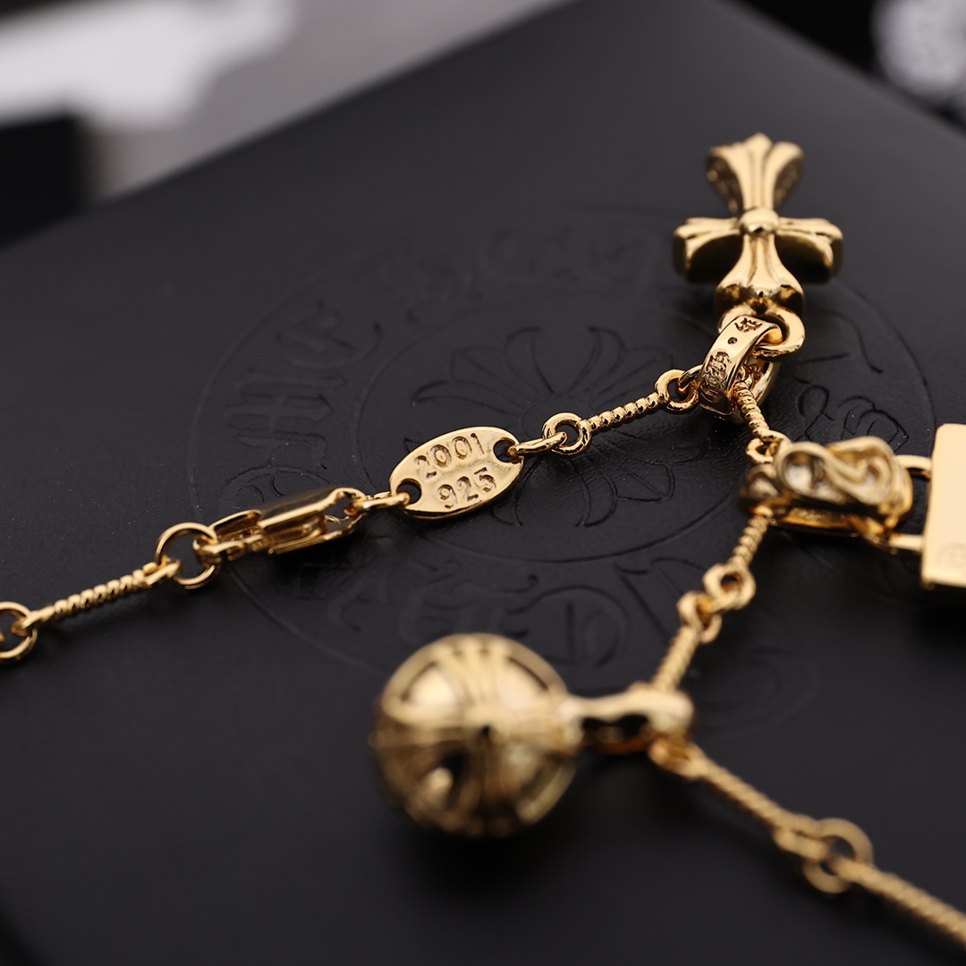 【CHROME HEARTS】ネックレス、新しいネックレス万能シンプルファッションオーナメント-BRAND OFF