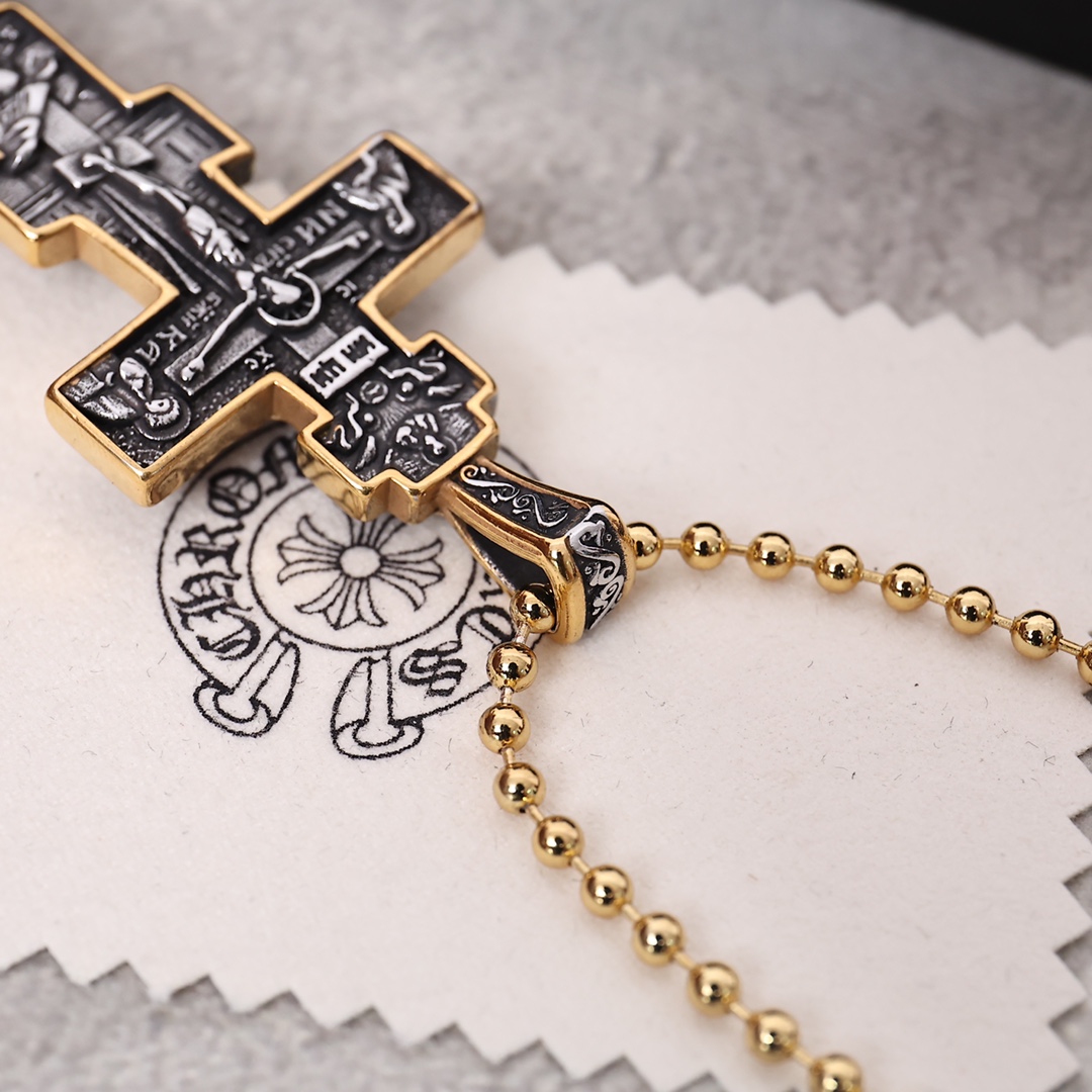 【CHROME HEARTS】クロムハーツ、新しいネックレス万能シンプルファッションオーナメント 2471-BRAND OFF