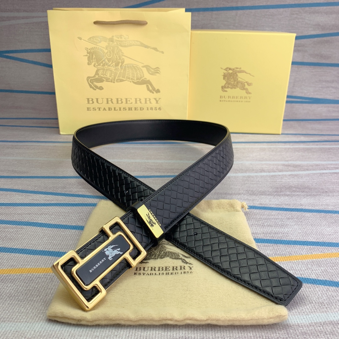 【BURBERRY】(バーバリー) 3.8cm   ベルト メンズ-BRAND OFF